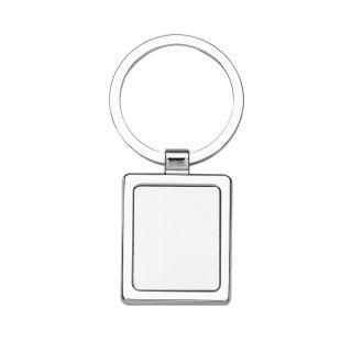 Chaveiro de Metal Quadrado