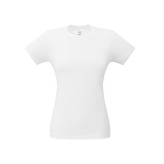 CAMISETA FEMININA MALHA 100% POLYESTER FIADO (135 G/M2)