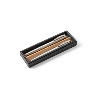 CONJUNTO DE ROLLER E ESFEROGRÁFICA COM CORPO EM AÇO INOX