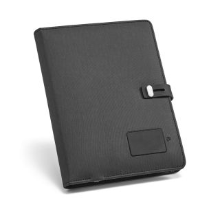 PASTA A5 EM C. SINTÉTICO COM BATERIA PORTÁTIL