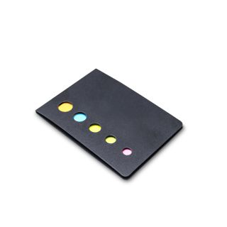 5 BLOCOS ADESIVADOS COM 20 FOLHAS EM CARTÃO