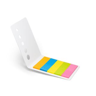 5 BLOCOS ADESIVADOS COM 20 FOLHAS EM CARTÃO