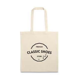 SACOLA 100% ALGODÃO (140 G/M²)