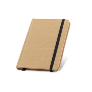 CADERNO DE BOLSO DE CAPA DURA EM CARTÃO 100% RECICLADO