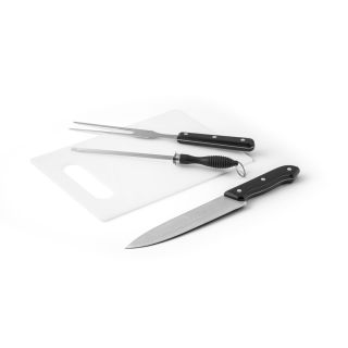 KIT CHURRASCO AÇO INOX 3 PEÇAS