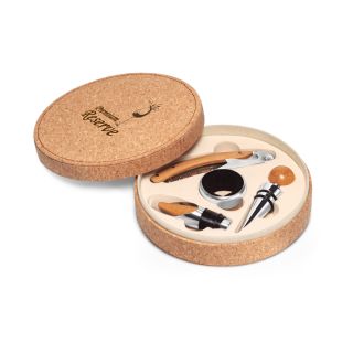 CONJUNTO PARA VINHO 4 PEÇAS