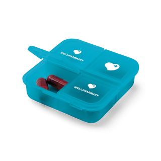 PORTA COMPRIMIDOS 4 DIVISÓRIAS