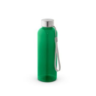 SQUEEZE EM RPET 100% RECICLADO E TAMPA EM AÇO INOX 580 ML