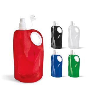 SQUEEZE DOBRÁVEL EM PE COM TAMPA 770ML