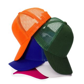 BONÉ DE ABA CURVA CONFECCIONADO EM POLIÉSTER