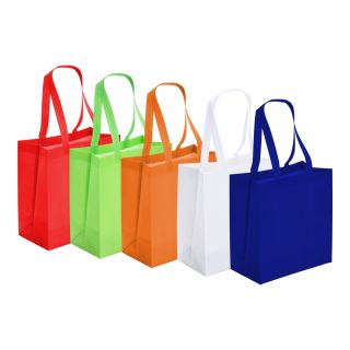 SACOLA DE TNT 116G/M² COM COSTURA TERMO SELADA